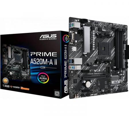 Mother ASUS PRIME A520M-A II/CSM DDR4 AM4